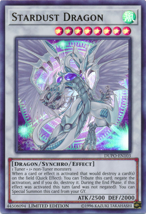 Stardust Dragon [DUPO-EN103] Ultra Rare