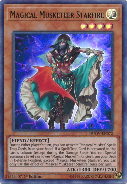 Magical Musketeer Starfire [DUOV-EN072] Ultra Rare 