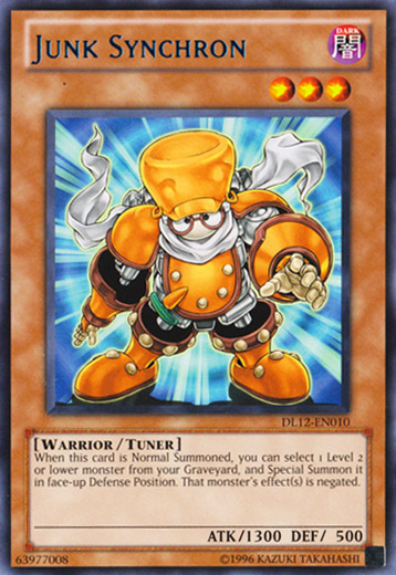 Junk Synchron (Blue) [DL12-EN010] Rare 