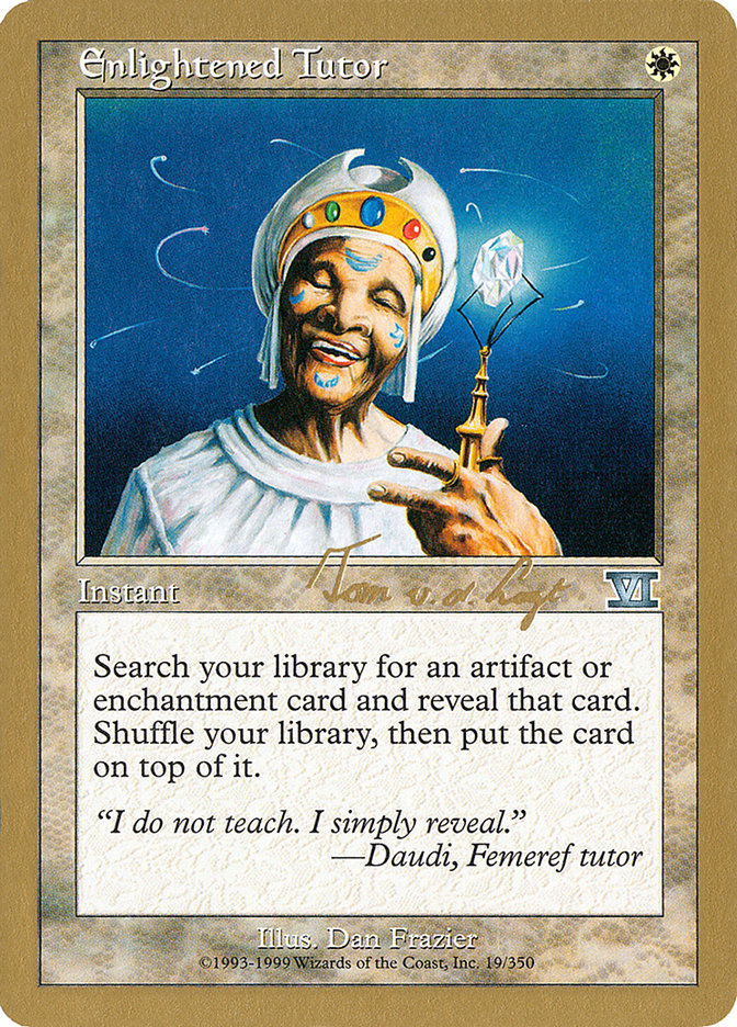 Enlightened Tutor (Tom van de Logt) [World Championship Decks 2000] 