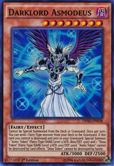 Darklord Asmodeus [DESO-EN038] Super Rare 