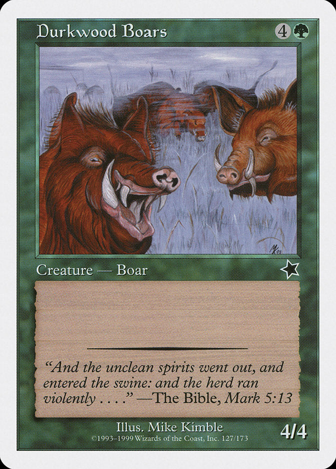 Durkwood Boars [Starter 1999] 