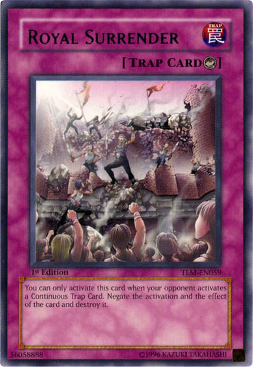 Royal Surrender [TLM-EN059] Rare 