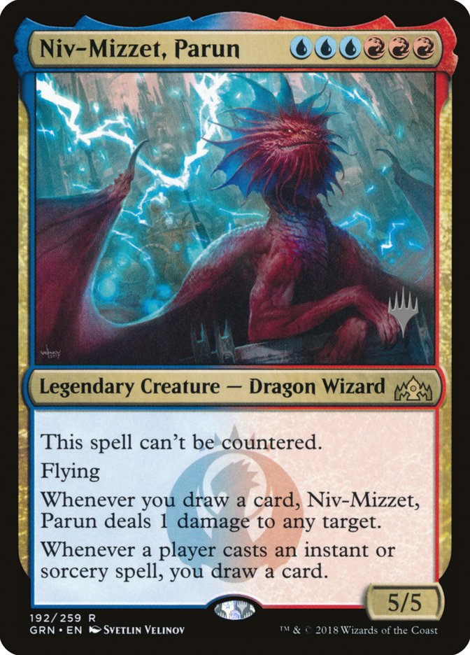 Niv-Mizzet, Parun (Promo Pack) [Guilds of Ravnica Promos]