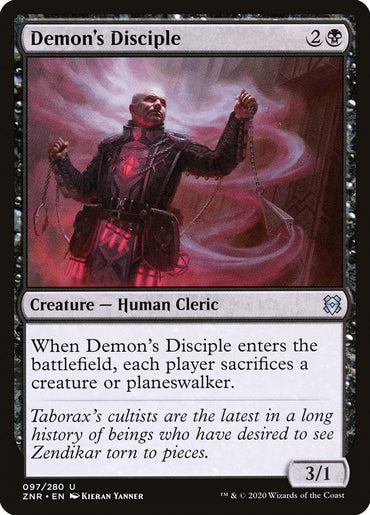 Demon's Disciple [Zendikar Rising] 