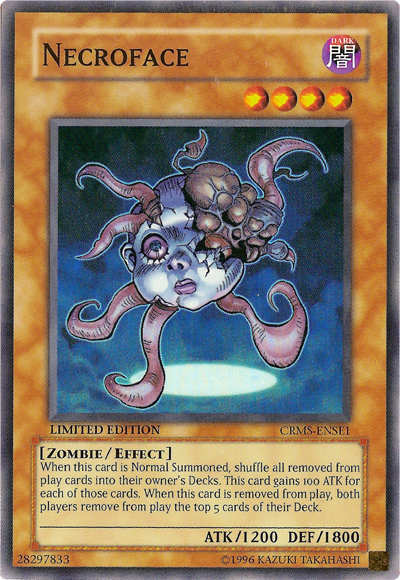 Necroface [CRMS-ENSE1] Super Rare 