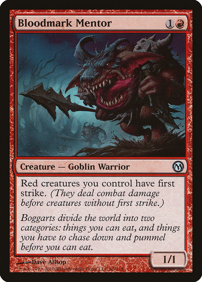 Bloodmark Mentor [Duels of the Planeswalkers] 