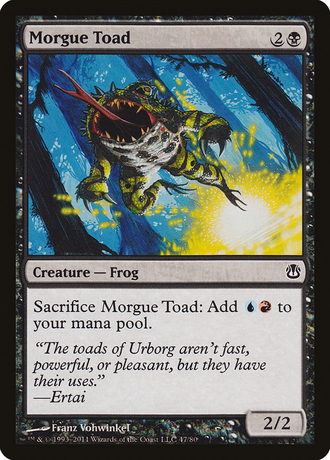 Morgue Toad [Duel Decks: Ajani vs. Nicol Bolas] 