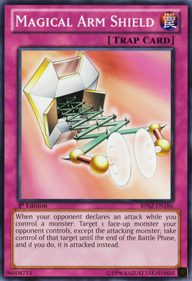 Magical Arm Shield [BP02-EN186] Mosaic Rare 