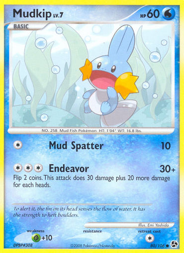 Mudkip (80/106) [Diamond & Pearl: Great Encounters]