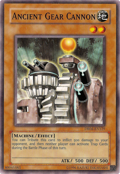 Ancient Gear Cannon [DR04-EN129] Common 