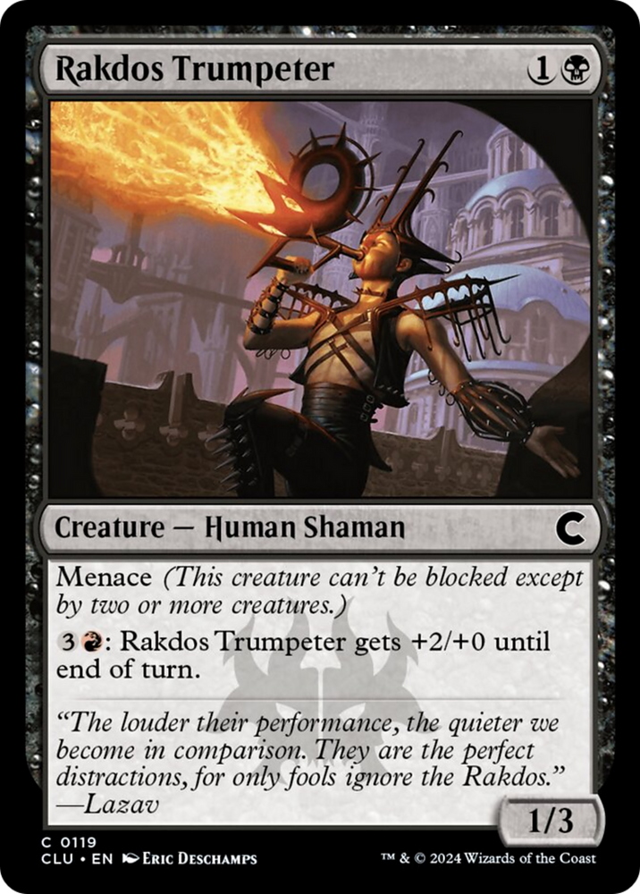 Rakdos Trumpeter [Ravnica: Clue Edition] 