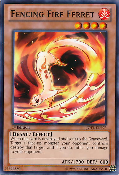 Fencing Fire Ferret [JOTL-EN097] Common 