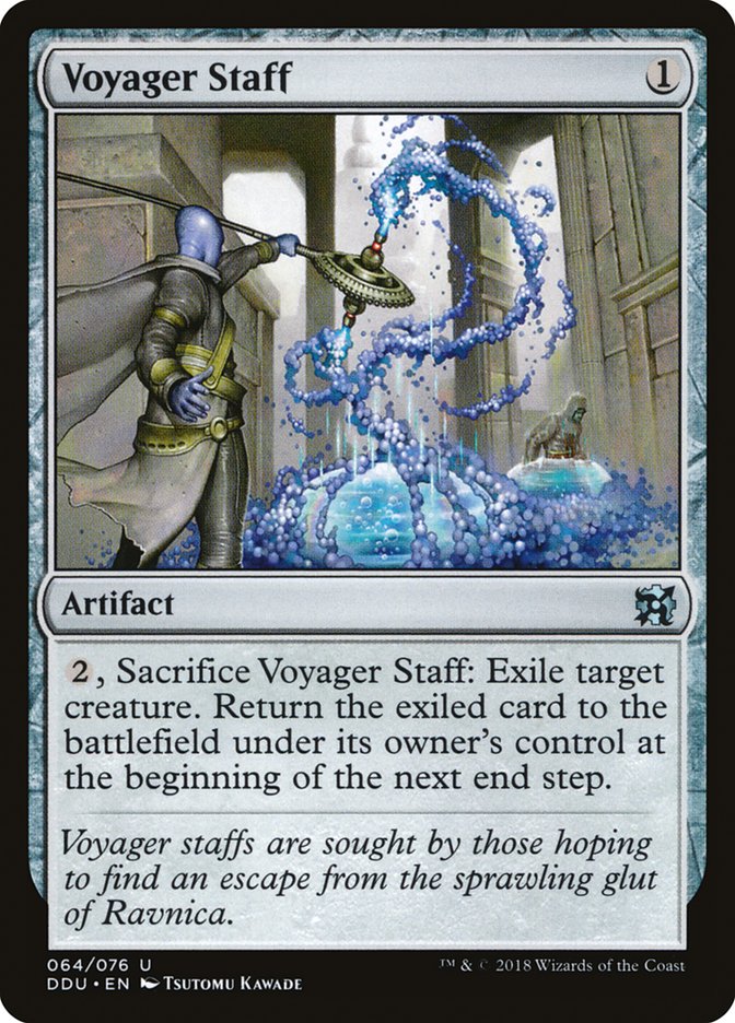 Voyager Staff [Duel Decks: Elves vs. Inventors] 