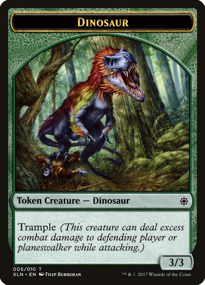 Dinosaur Token [Ixalan Tokens] 