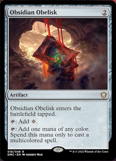 Obsidian Obelisk [Dominaria United Commander] 