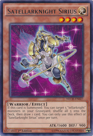 Satellarknight Sirius [NECH-EN027] Rare 