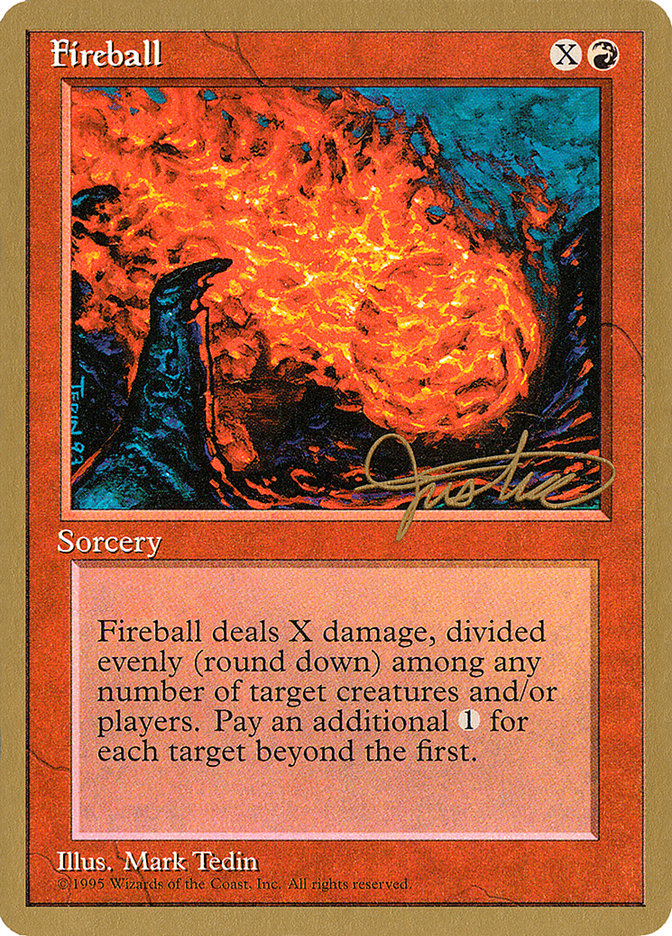 Fireball (Mark Justice) [Pro Tour Collector Set] 