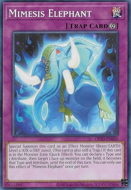 Mimesis Elephant [OP20-EN026] Common 