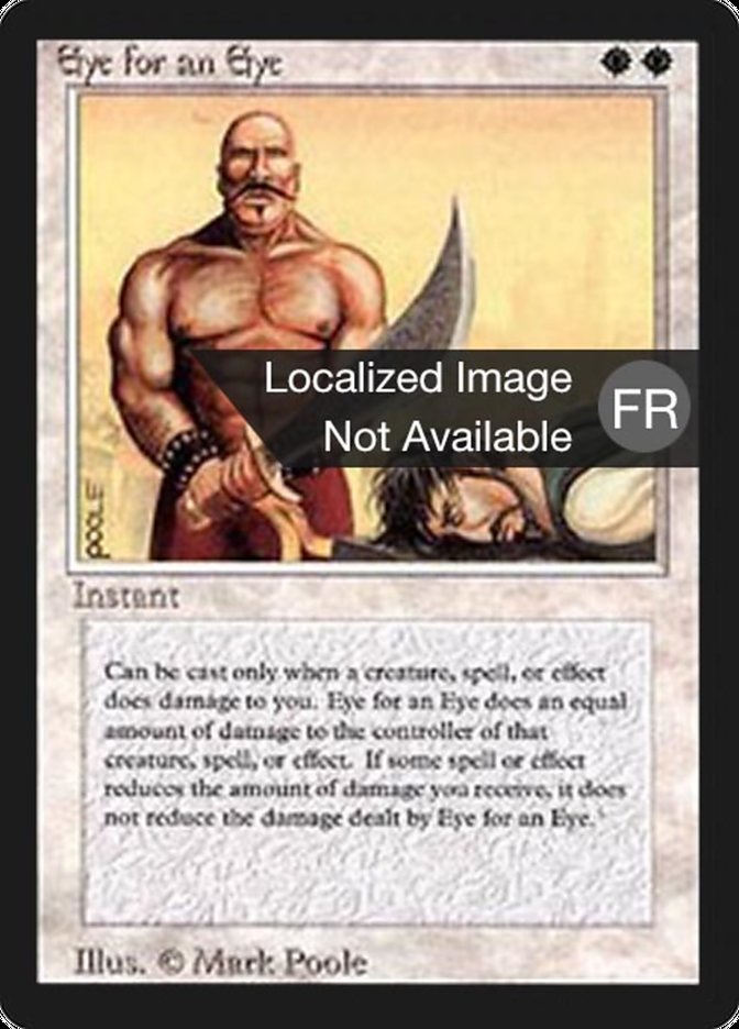 Eye for an Eye [Foreign Black Border] 