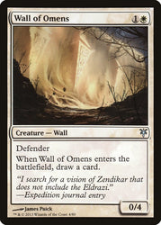 Wall of Omens [Duel Decks: Sorin vs. Tibalt] 