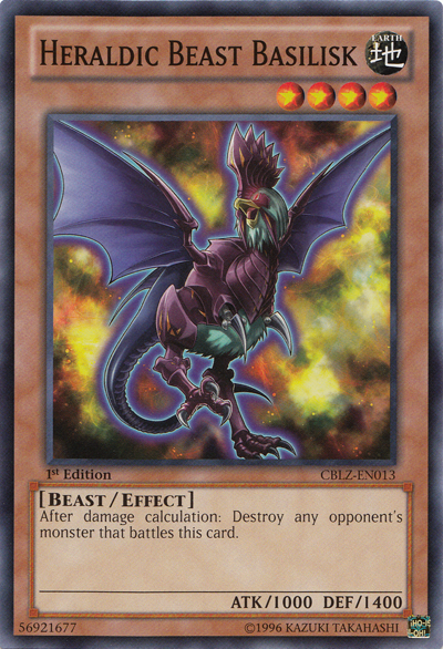 Heraldic Beast Basilisk [CBLZ-EN013] Common 