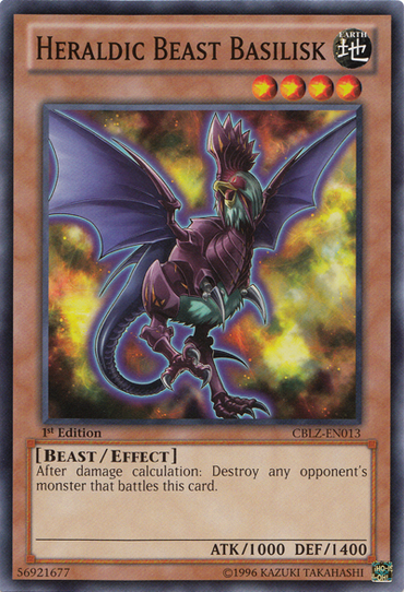 Heraldic Beast Basilisk [CBLZ-EN013] Common 