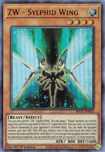 ZW - Sylphid Wing [BROL-EN025] Ultra Rare 