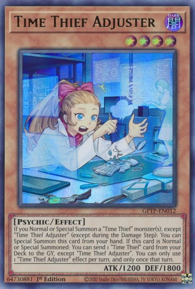 Time Thief Adjuster [GFTP-EN012] Ultra Rare 
