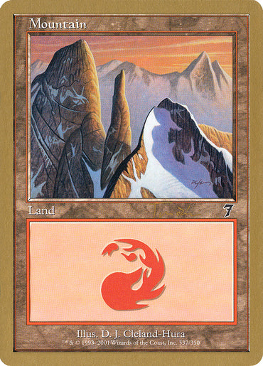 Mountain (jt337) (Jan Tomcani) [World Championship Decks 2001] 