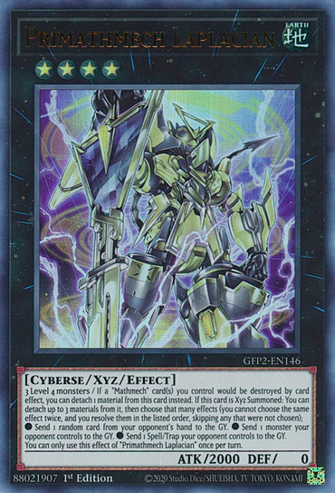Primathmech Laplacian [GFP2-EN146] Ultra Rare 
