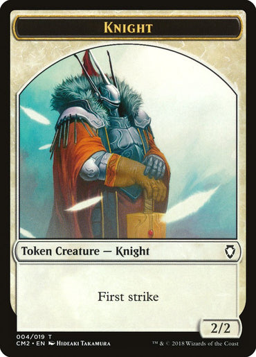 Knight Token [Commander Anthology Volume II Tokens] 