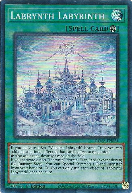 Labrynth Labyrinth [TAMA-EN021] Super Rare 