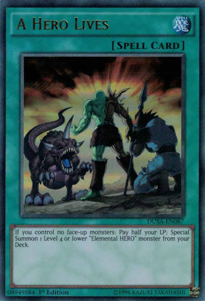 A Hero Lives [DUSA-EN087] Ultra Rare 