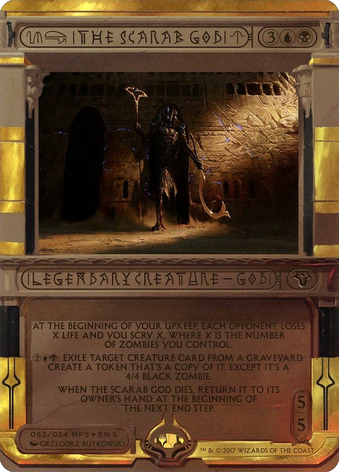 The Scarab God (Invocation) [Amonkhet Invocations] 