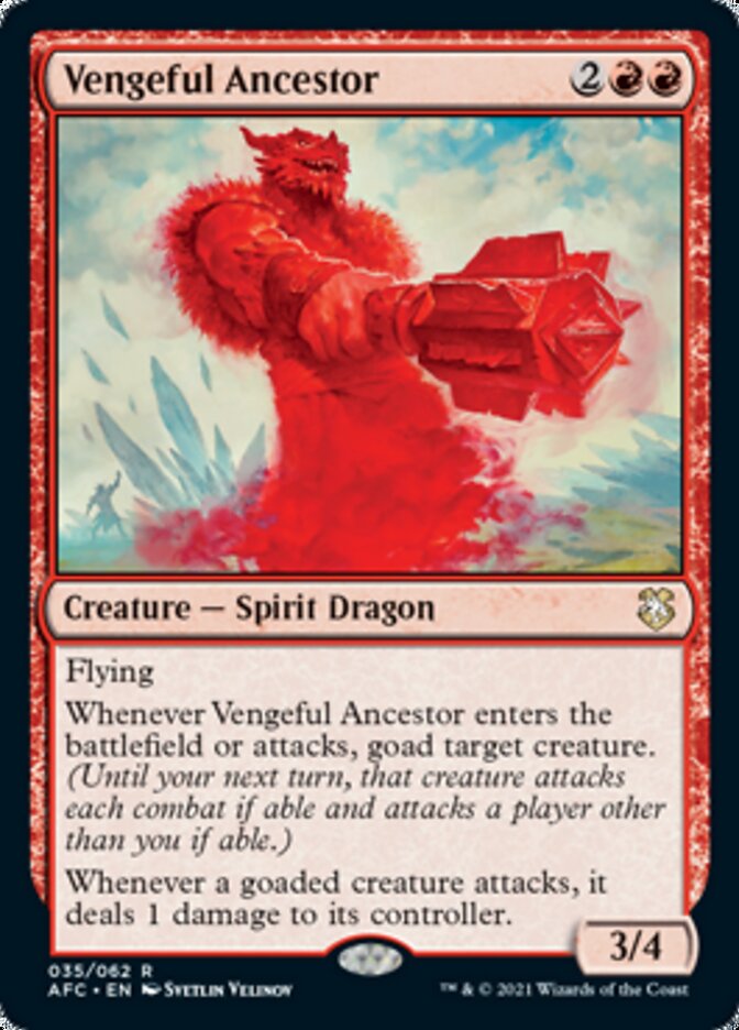 Vengeful Ancestor [Dungeons &amp; Dragons: Adventures in the Forgotten Realms Commander] 