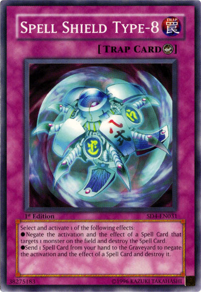 Spell Shield Type-8 [SD4-EN031] Common 