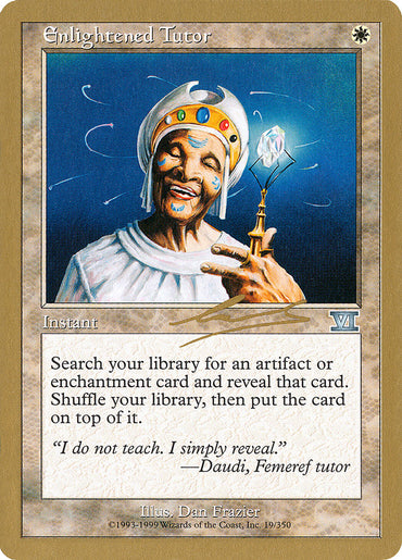 Enlightened Tutor (Nicolas Labarre) [World Championship Decks 2000] 