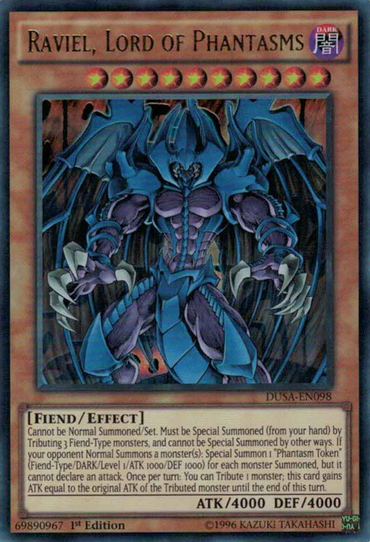 Raviel, Lord of Phantasms [DUSA-EN098] Ultra Rare 