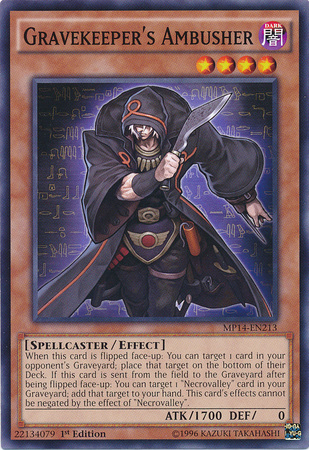 Gravekeeper's Ambusher [MP14-EN213] Common 
