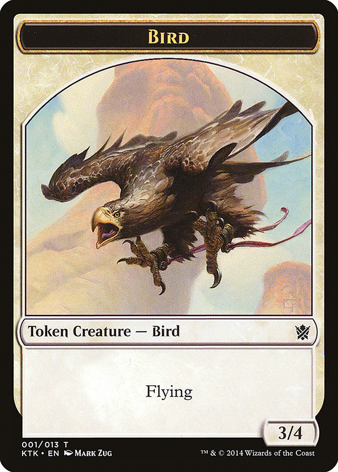 Bird Token [Khans of Tarkir Tokens] 