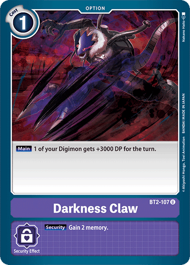 Darkness Claw [BT2-107] [Release Special Booster Ver.1.0] 