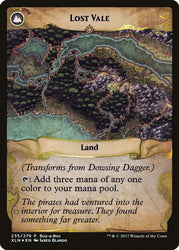 Dowsing Dagger // Lost Vale (Buy-A-Box) [Ixalan Treasure Chest] 