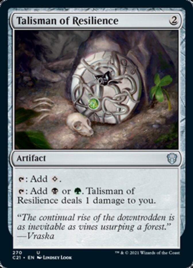 Talisman of Resilience [Commander 2021] 