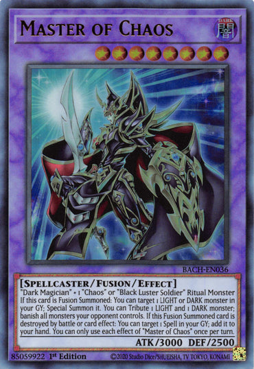 Master of Chaos [BACH-EN036] Ultra Rare 