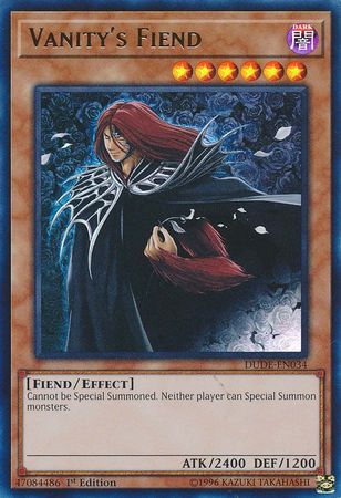 Vanity's Fiend [DUDE-EN034] Ultra Rare 