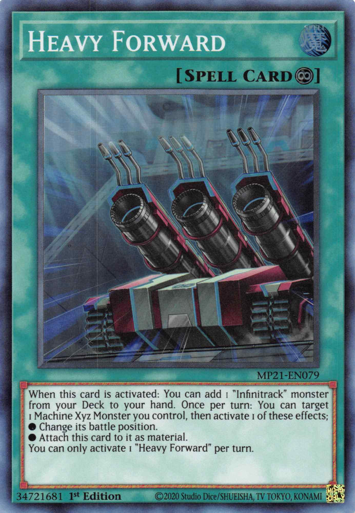Heavy Forward [MP21-EN079] Super Rare 