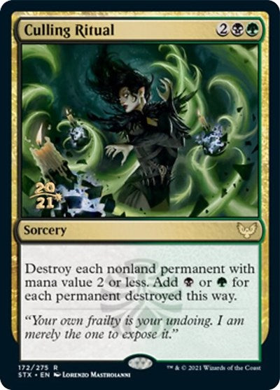 Culling Ritual [Strixhaven: School of Mages Prerelease Promos] 
