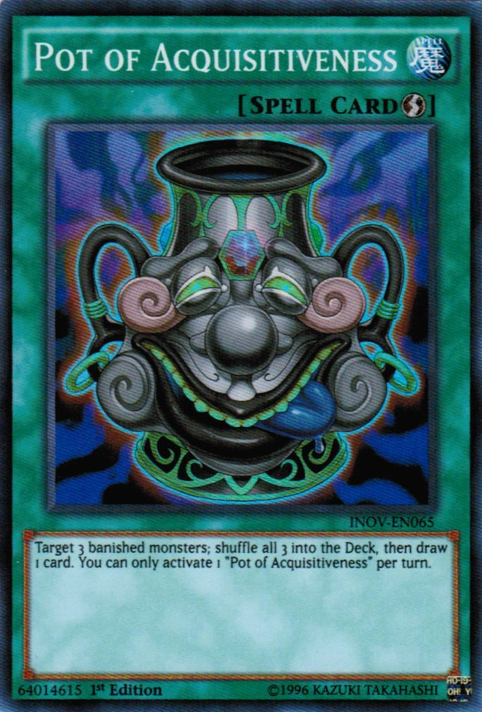 Pot of Acquisitiveness [INOV-EN065] Super Rare 