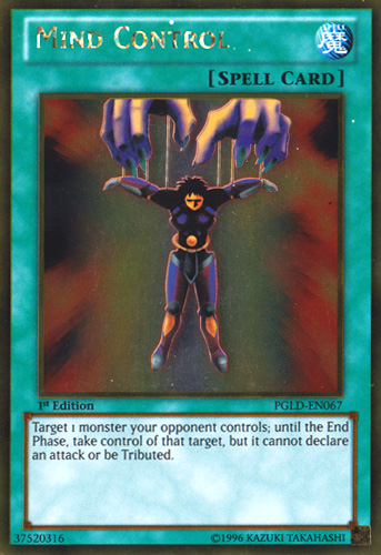 Mind Control [PGLD-EN067] Gold Rare 